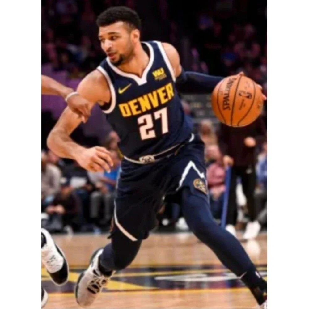 Jamal Murray (Nike)-(Nuggets)-(Blue)-(Jersey)-(New Condition)-(Size:XL)-$90.00 - Picture 9 of 10